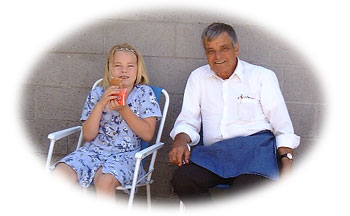PERRY AND A VERY HAPPY CUSTOMER